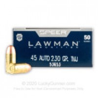 Bulk Speer LAWMAN TMJ Ammo