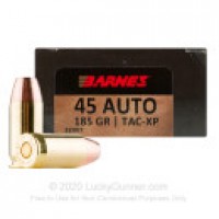 45 ACP/Auto Ammo - TAC-XP Barnes VOR-TX TAC-XP Barnes VOR-TX Ammo
