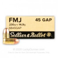Sellier & Bellot FMJ Ammo