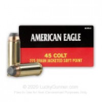 45 Long Colt Ammo - Federal American Eagle JSP Federal American Eagle JSP Ammo