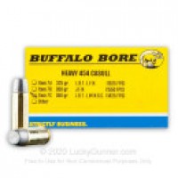 454 Casull Ammo - LBT Buffalo Bore Heavy LFN LBT Buffalo Bore Heavy LFN Ammo