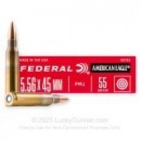 5.56 NATO Ammo - Federal American Eagle FMJ Federal American Eagle FMJ Ammo