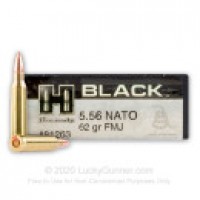 Hornady BLACK FMJ Ammo