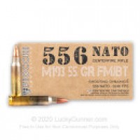 Bulk M193 Fiocchi FMJBT Ammo