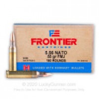 Bulk M193 Hornady Frontier FMJ Ammo