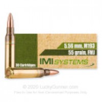Bulk M193 IMI FMJ Ammo