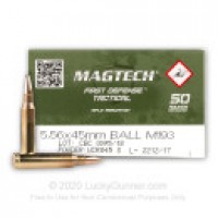 Bulk M193 Magtech FMJ Ammo