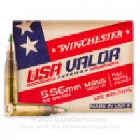 Bulk M855 Winchester USA VALOR FMJ Ammo