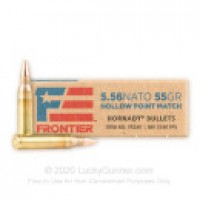 Match Hornady Frontier HP Ammo