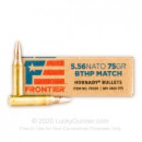 Bulk Match Hornady Frontier HPBT Ammo