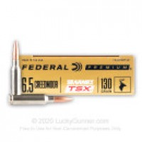 6.5mm Creedmoor Ammo - Barnes Federal TSX Barnes Federal TSX Ammo