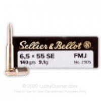 Swedish Sellier & Bellot FMJ Ammo