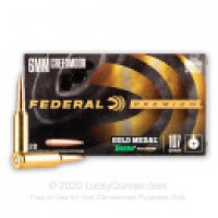 6mm Creedmoor Ammo - MatchKing Federal Gold Medal HPBT MatchKing Federal Gold Medal HPBT Ammo