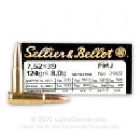 Bulk Sellier & Bellot FMJ Ammo