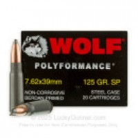 Bulk SP WOLF Polyformance Ammo