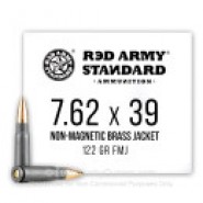 Bulk Steel Nonmagnetic Brass Projectile Red Army Standard FMJ