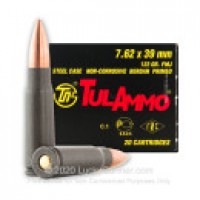 Tula Cartridge Works FMJ Ammo