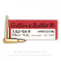 Sierra Match King Sellier & Bellot HPBT Ammo