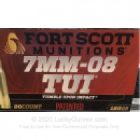 Tumble Upon Impact Fort Scott Munitions Ammo