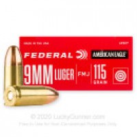 Bulk Federal American Eagle FMJ Ammo