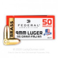 Bulk Federal Champion FMJ Ammo
