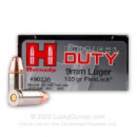 9mm Ammo - FlexLock Critical Duty Hornady JHP FlexLock Critical Duty Hornady JHP Ammo
