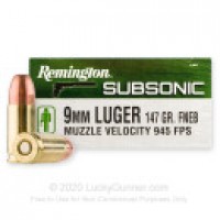 FNEB Remington Subsonic Ammo