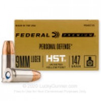 9mm Ammo - HST Federal Personal Defense JHP HST Federal Personal Defense JHP Ammo