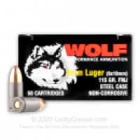 Bulk Wolf Performance FMJ Ammo