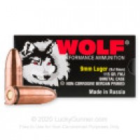 Bulk Wolf STEEL CASES FMJ Ammo