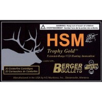 HSM Trophy Gold Mag Match Hunting VLD Ammo