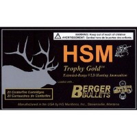 HSM Trophy Gold Match Hunting VLD Ammo