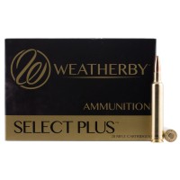 Weatherby Select Plus RPM Barnes LRX Lead Free Ammo