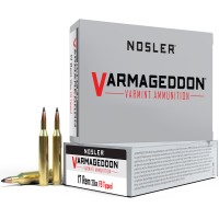 Nosler Varmageddon Polymer Tip Flat Base Ammo