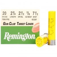 Remington Gun Club Target 7/8oz Ammo