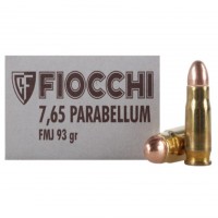 Fiocchi FMJ Ammo