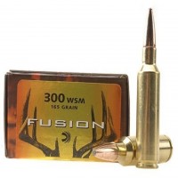 Federal Fusion Winchester Short Bonded Spitzer Boat Tail Ammo