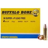 Buffalo Bore Barnes TAC-XP Lead-Free HP +P Ammo