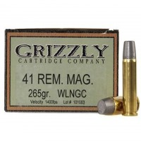 Grizzly Cast Performance Lead Wide Flat Nose Gas Check Ammo