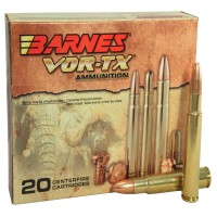 Barnes VOR-TX Safari HP Flat Base Lead-Free TSX Ammo