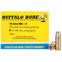 Buffalo Bore Not ACP JHP +P Ammo