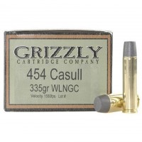 Grizzly Cast Performance Lead Wide Flat Nose Gas Check Ammo