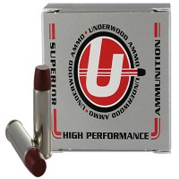 Underwood Lead Long Flat Nose Gas Check Ammo