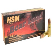 HSM Bear Jacketed Flat Nose Ammo