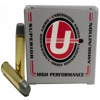 Underwood Lead Long Flat Nose Gas Check Ammo