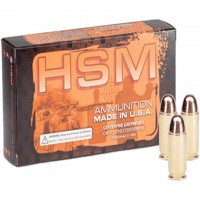 HSM Remanufactured Luger FMJ Ammo