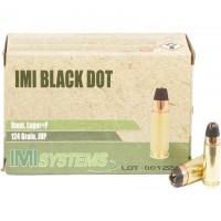 Bulk IMI Luger Black Dot JHP +P Ammo