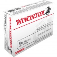 Winchester USA Luger JHP Ammo