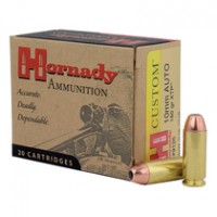 10mm Auto Ammo - Hornady Custom Ammo XTP Brass Case HP Hornady Custom XTP Brass Case HP Ammo