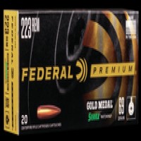Federal Premium Gold Medal Sierra MatchKing Brass Case Ammo